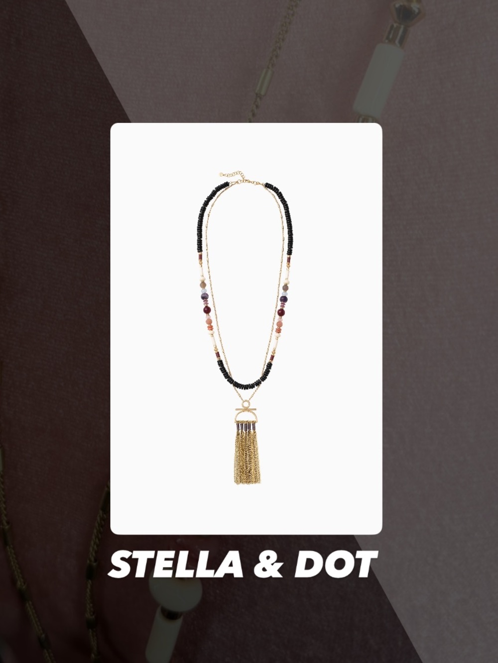 EUC Stella & Dot Genevieve Necklace Set